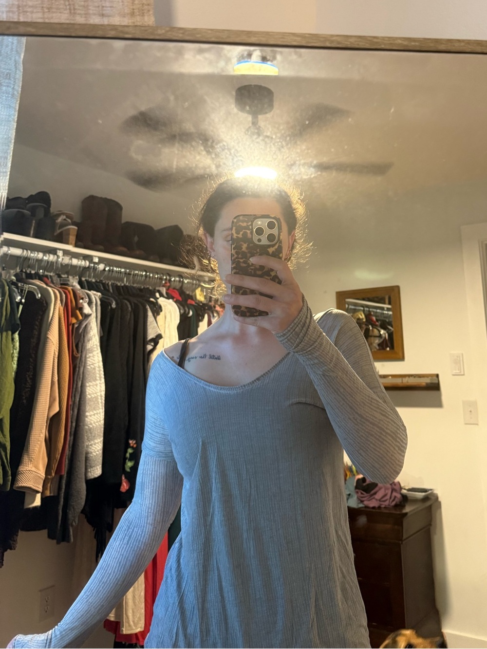 lululemon athletica Women's Ribbed Long-Sleeve Top - Light Gray